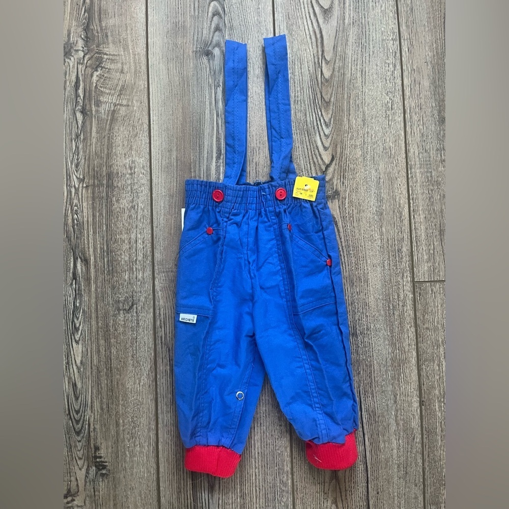 NWT Vintage Kids Krickets Overalls size 12 months